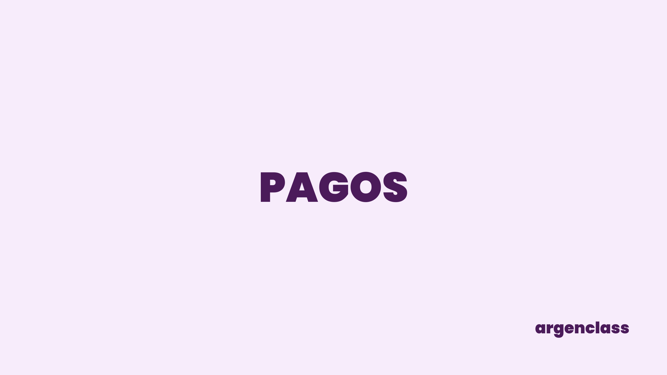 Pagos
